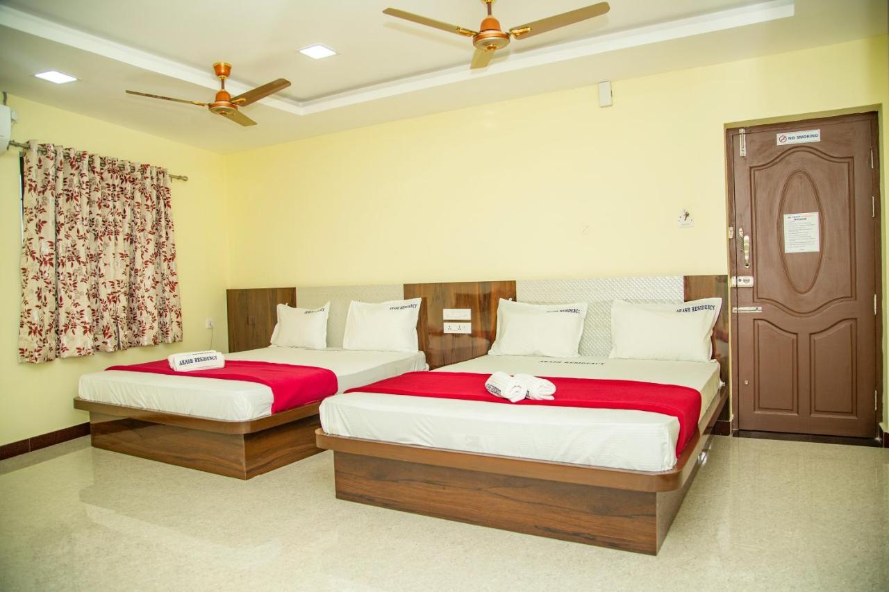 Akash Residency Hotell Rāmeswaram Exteriör bild